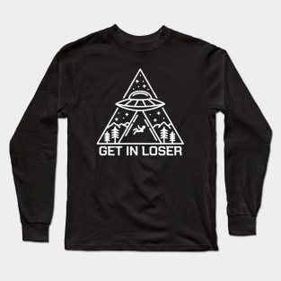 Get In Loser Alien #1 Long Sleeve T-Shirt